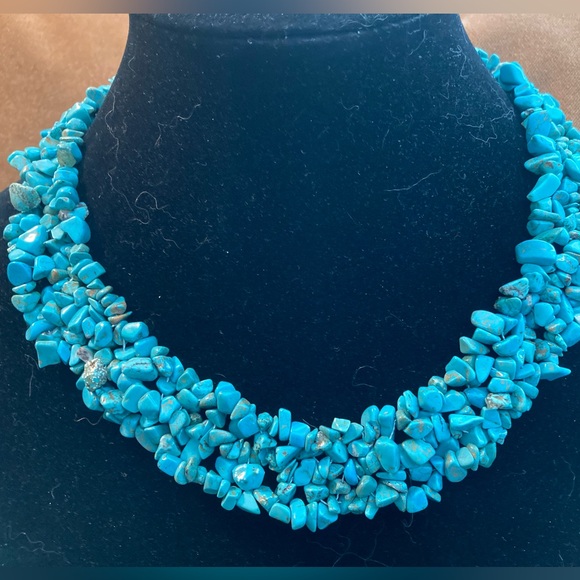 Jewelry - Turquoise necklace- collar-style